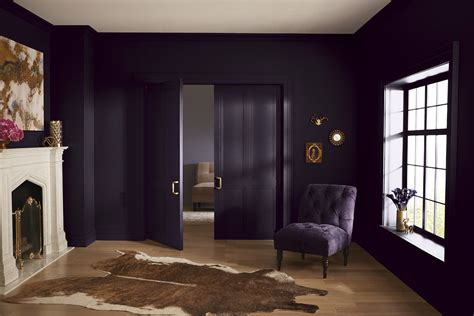 Valspar Dark Magic: Embracing the trend of dark and moody interiors